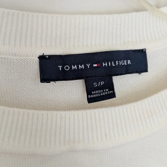 EUC Tommy Hilfiger Wavy Stripe Knit Sweater, WS - Picture 2 of 5